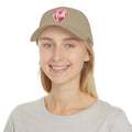 Mama Heart Baseball Cap — Watercolor Pink Heart Hat for Moms, Mother's Day Gift