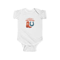 Little Firecracker Baby Bodysuit – Cute Western Cowboy Onesie with Boots & Horseshoe