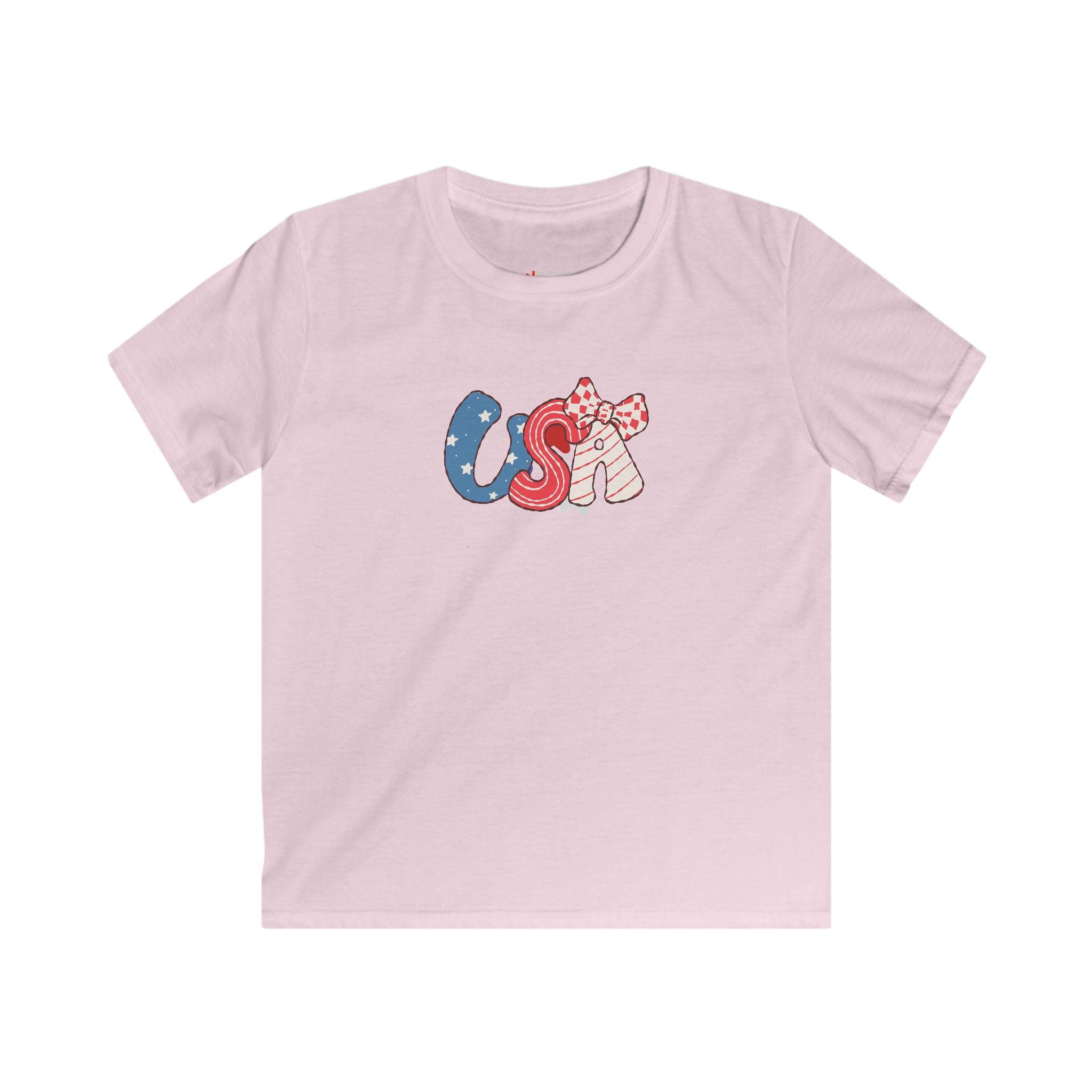 Kids USA Patriotic 'USA' Tee — Red White & Blue Fourth of July Shirt for Boys & Girls