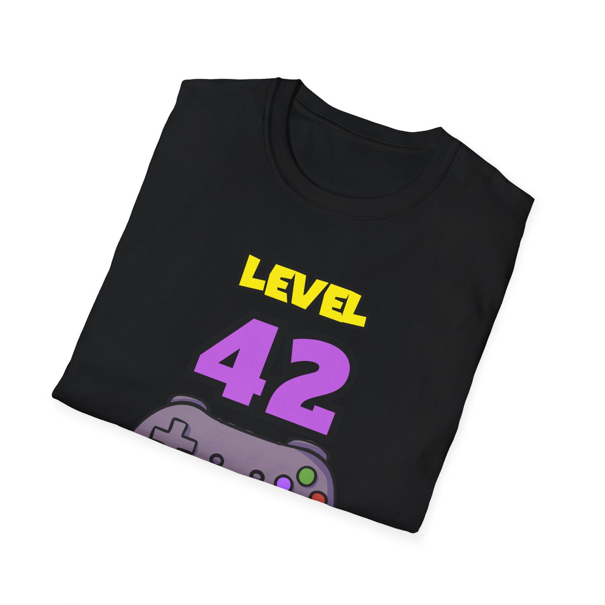 Level 42 Unlocked Gamer T-Shirt — "The Legend" Birthday Gift