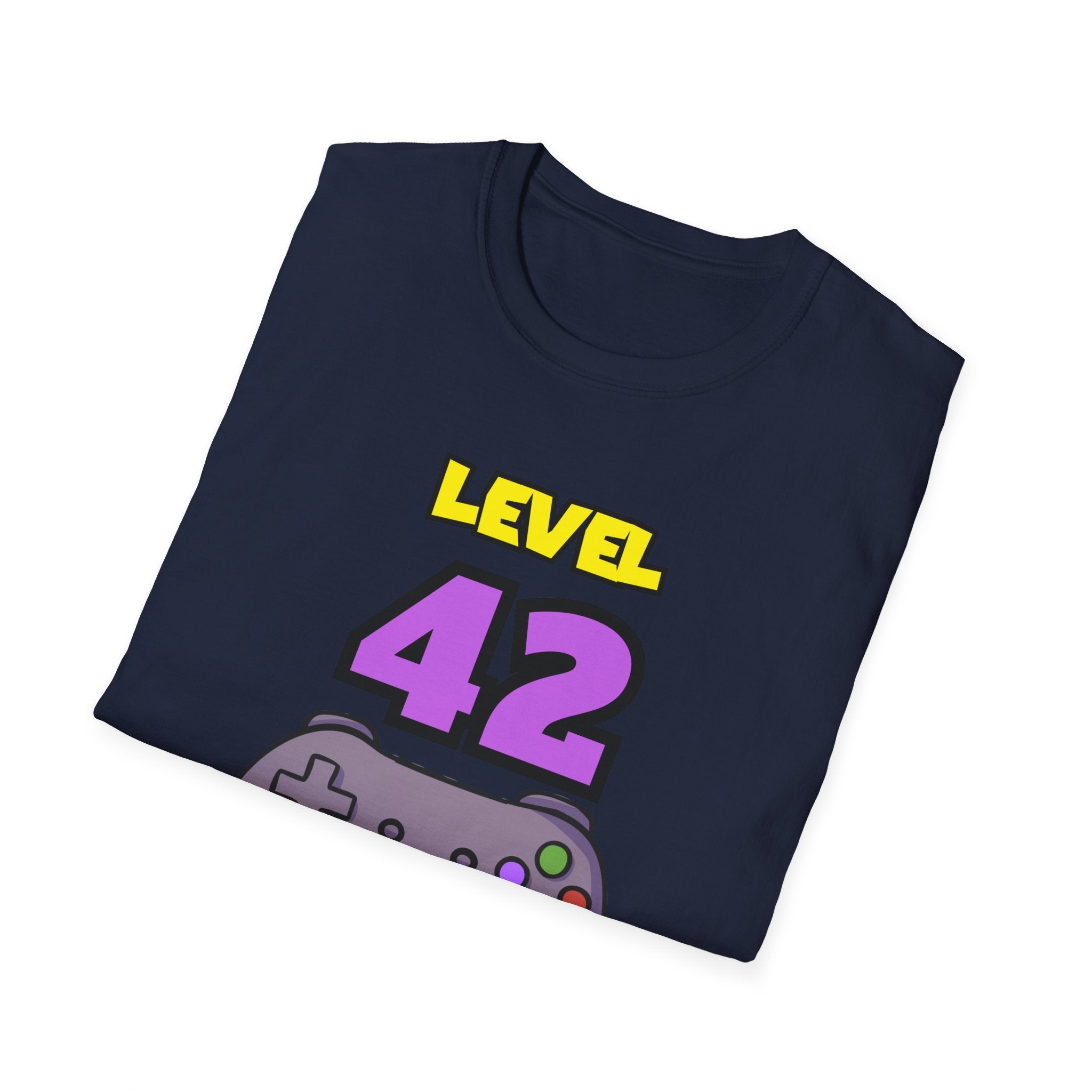Level 42 Unlocked Gamer T-Shirt — "The Legend" Birthday Gift