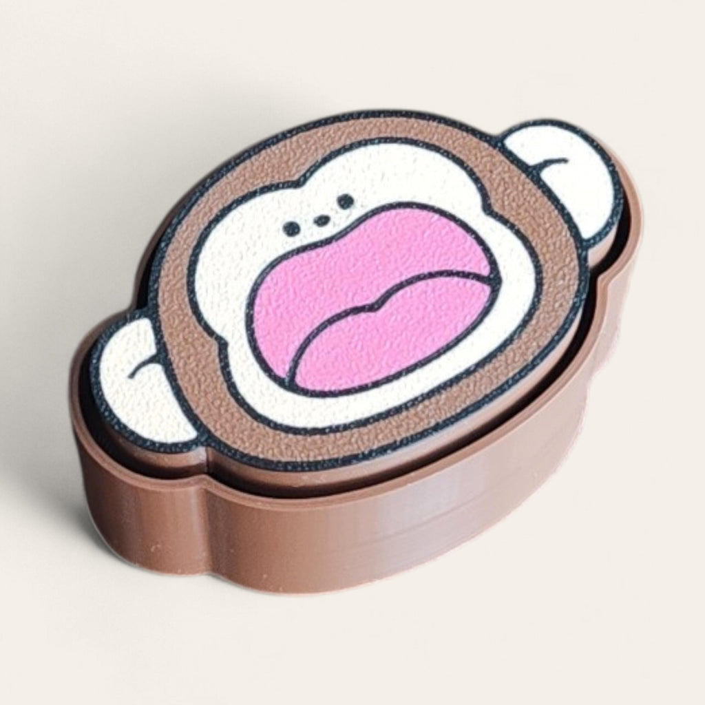 3D Printed Animal Fidget Toys: Monkey, Koala, Frog, Sheep Clickers