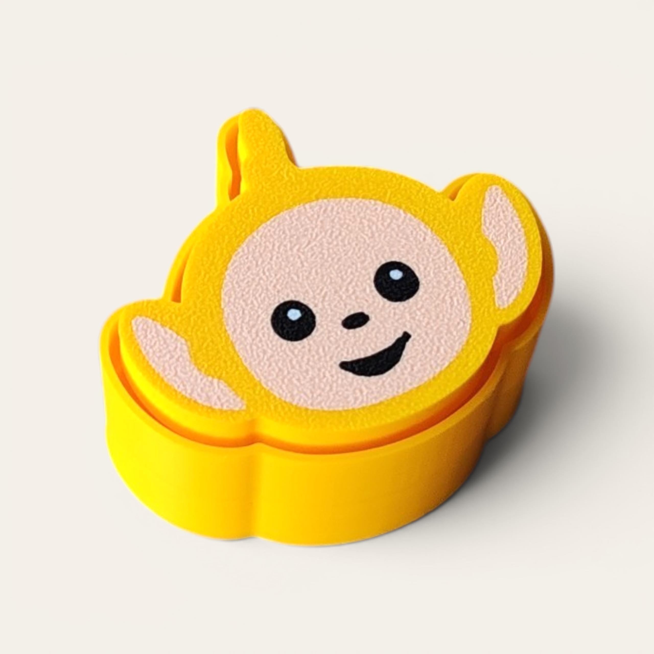 Teletubbies Fidget Keychains: 3D Printed Sensory Clickers – Nostalgic Toy Bag Charms