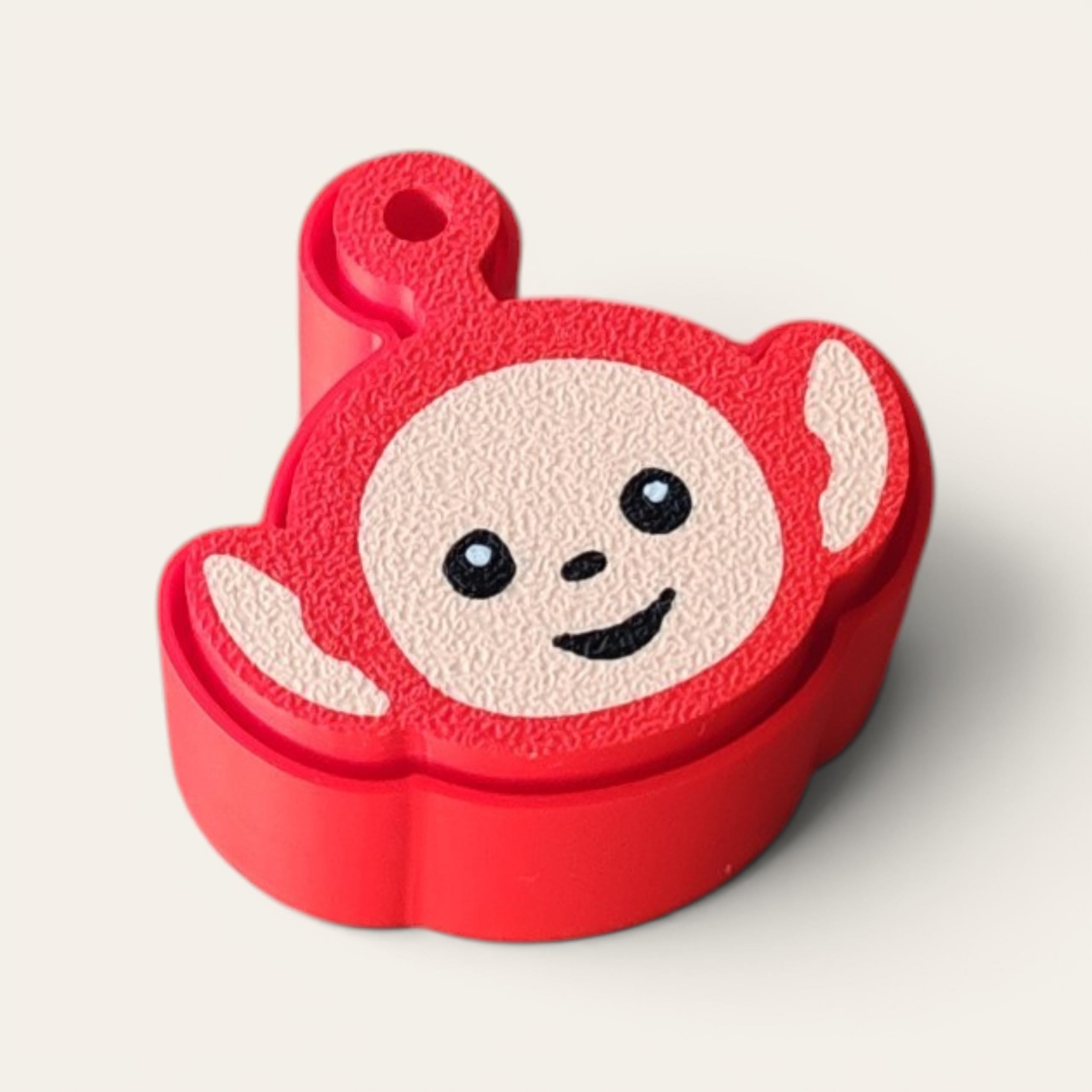 Teletubbies Fidget Keychains: 3D Printed Sensory Clickers – Nostalgic Toy Bag Charms