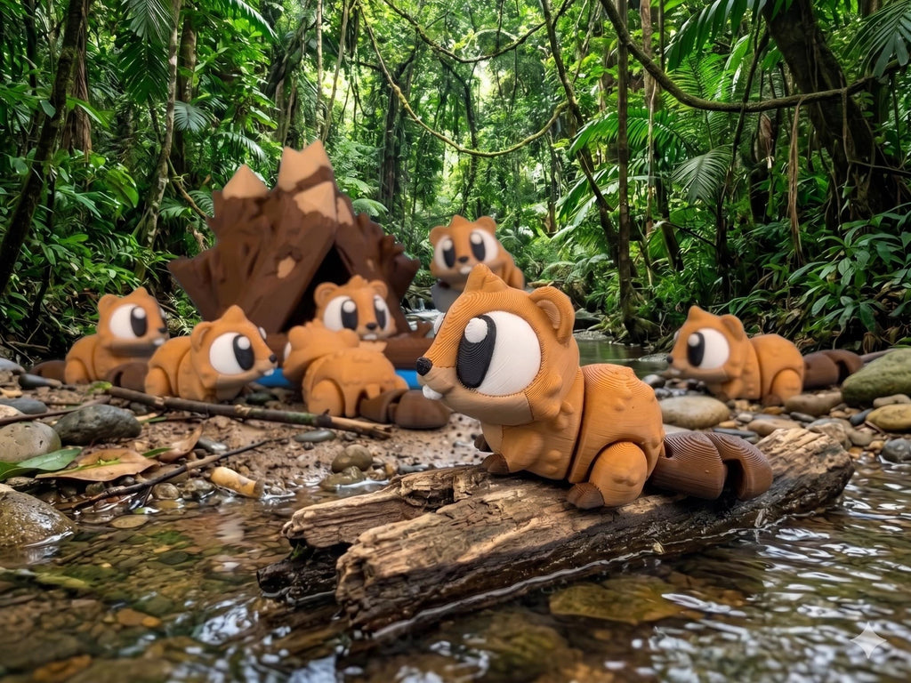 Ultimate Articulated Beaver Dam Playset!