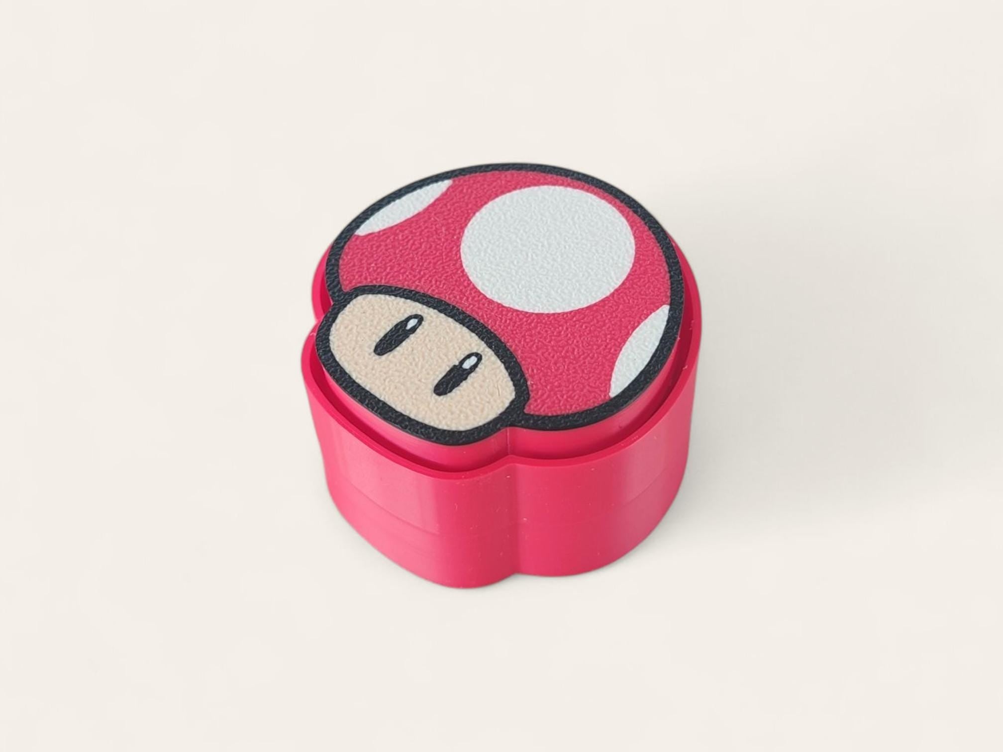 Retro Gamer Power-Up Fidget Clicker Keychain • Sensory Toy