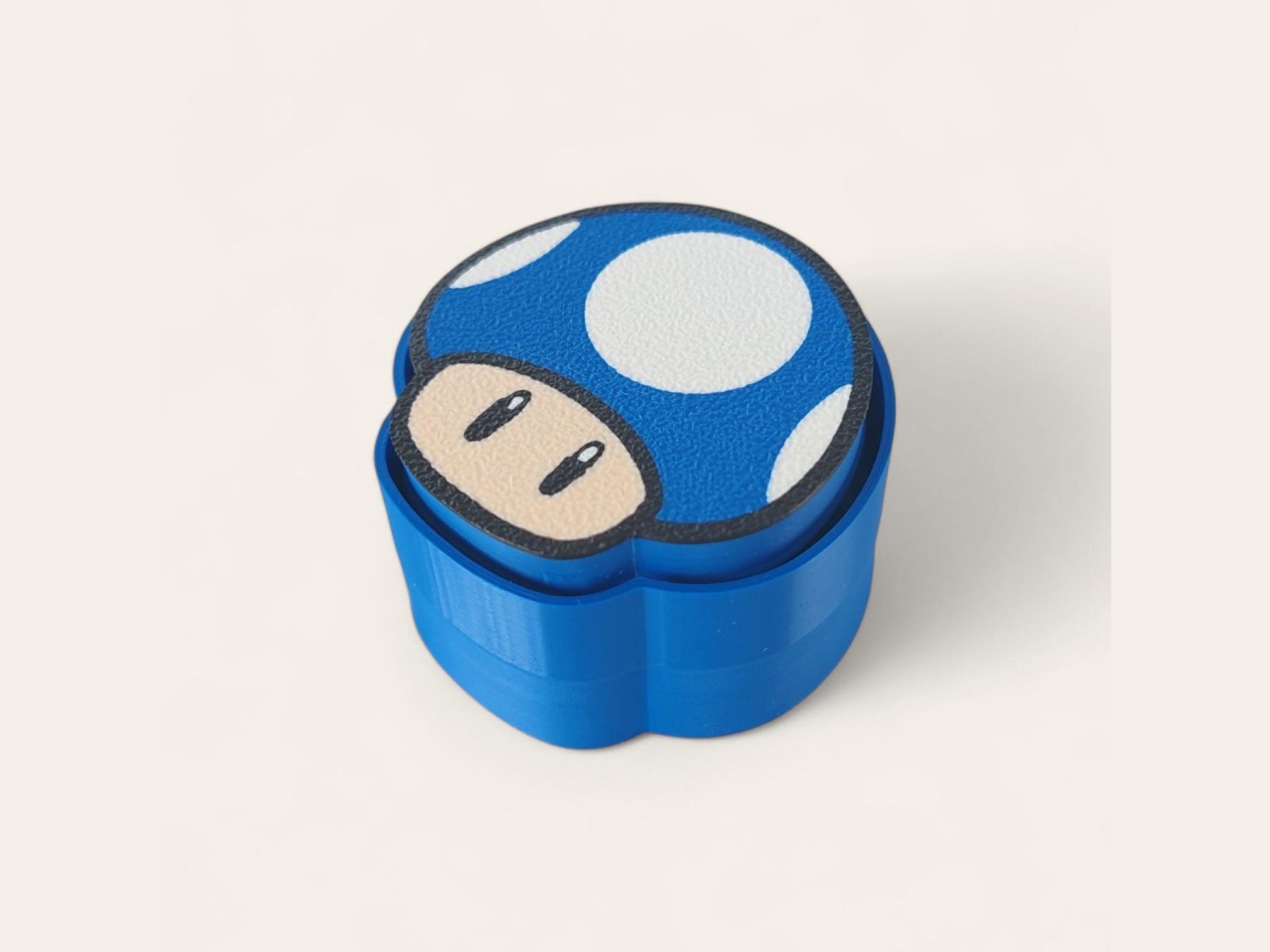Retro Gamer Power-Up Fidget Clicker Keychain • Sensory Toy